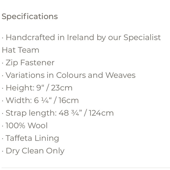 HANNA HATS➕Donegal Tweed Patchwork Bag - Picture 8 of 8